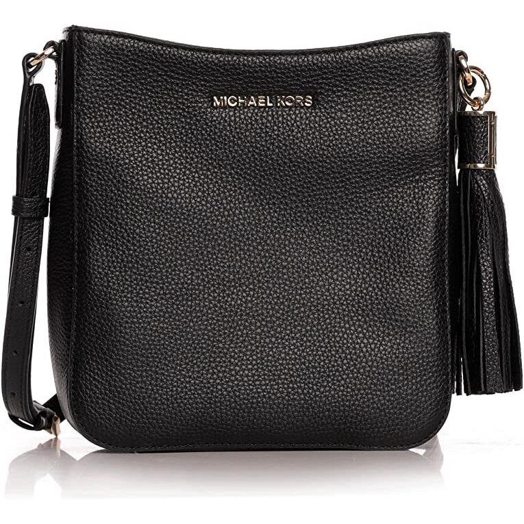 W/tags Michael Kors Black Leather Bedford Tassel Crossbody Bag Purse  Handbag - Michael Kors bag - 190864411163 | Fash Brands