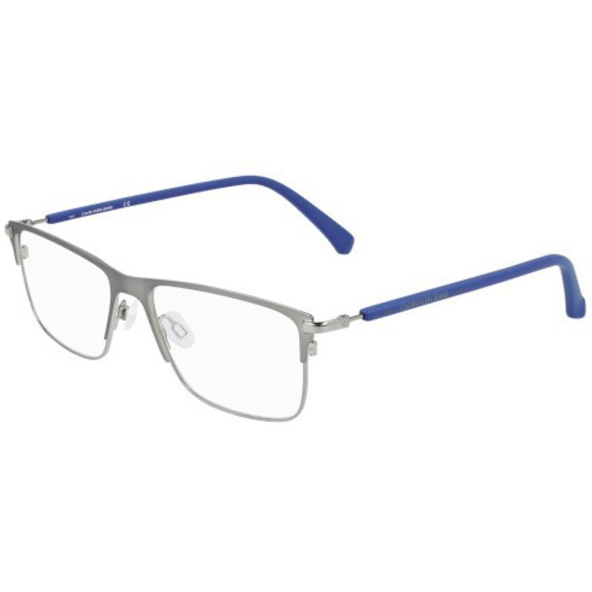 Calvin Klein Jeans CKJ21400 Satin Gunmetal 008 Eyeglasses