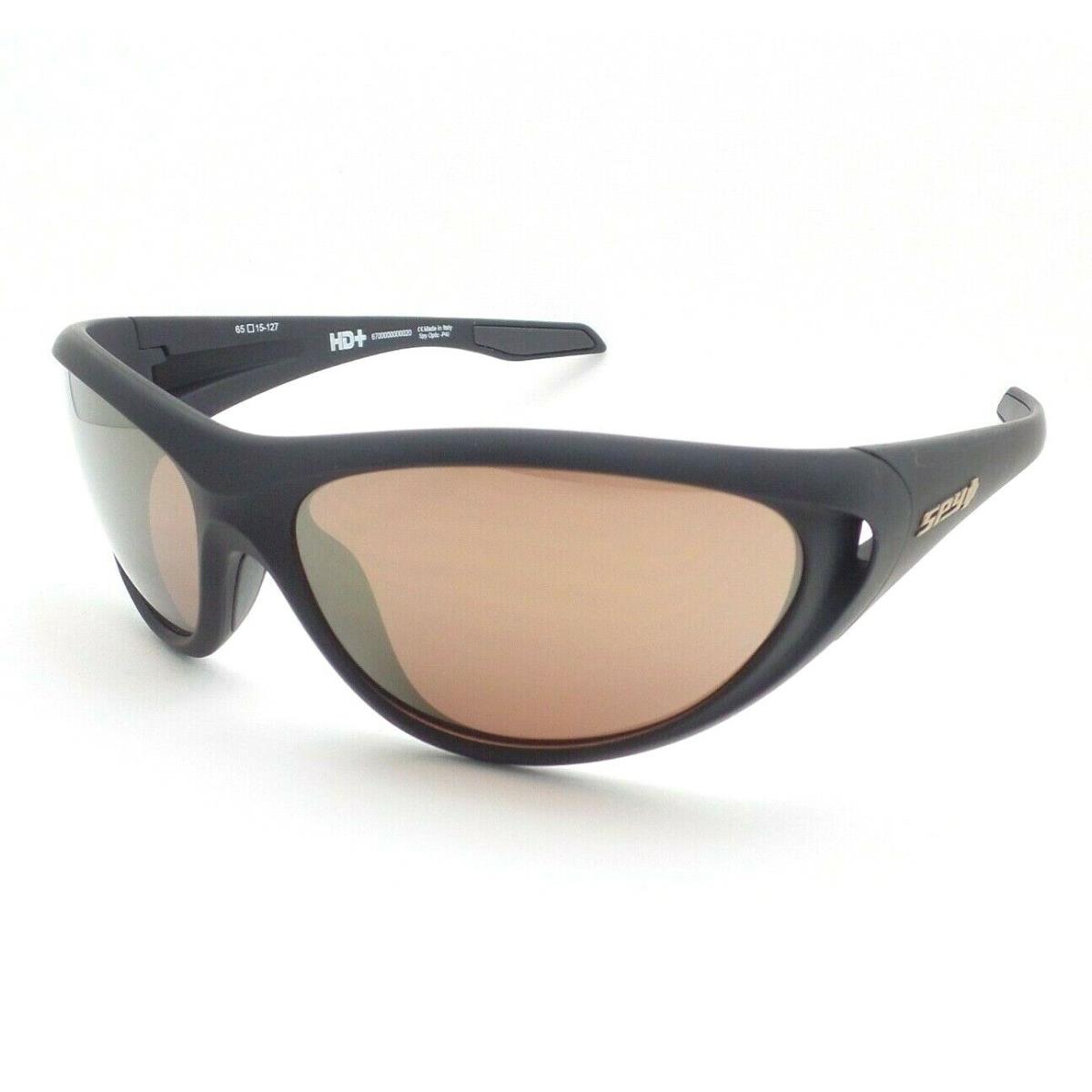 Spy Optics Scoop 2 Matte Black Gold Hd+ Mirror Sunglasses