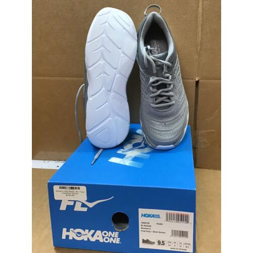 Hoka shoes ONE ONE Akasa - Gray / White 1