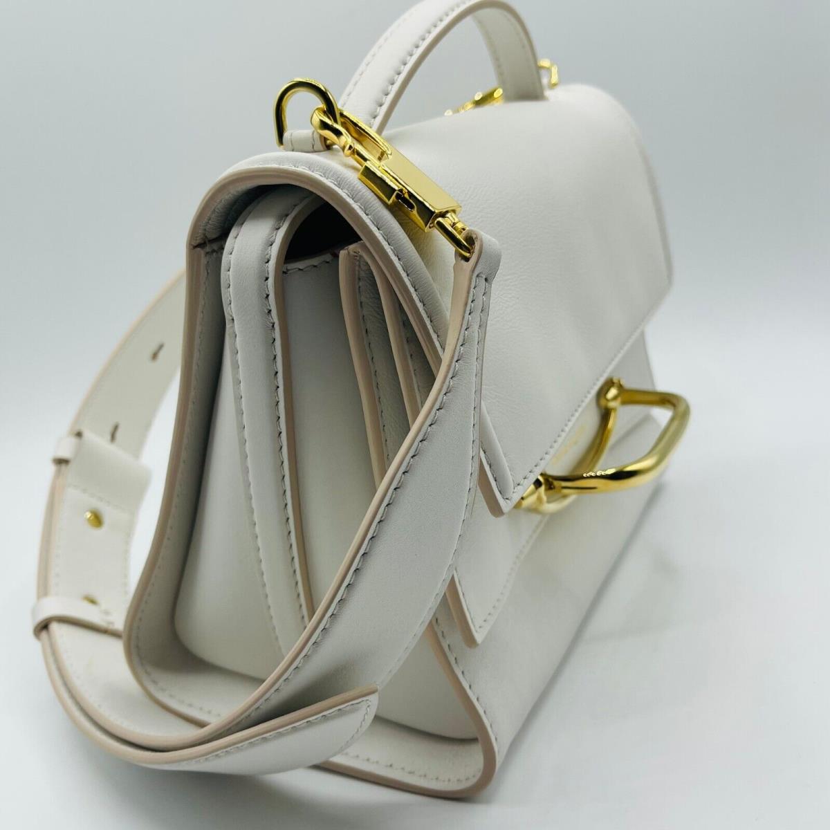 Alexander Mcqueen The Story Ivory Leather Cross-body Bag 619746 9006