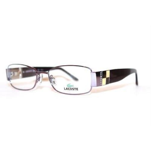 Lacoste LA12246 PU Purple Womens Eyeglasses RX Frames 51-17-135