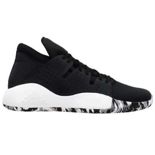 Adidas EF0478 Pro Vision Mens Basketball Sneakers Shoes Casual - Black - Black