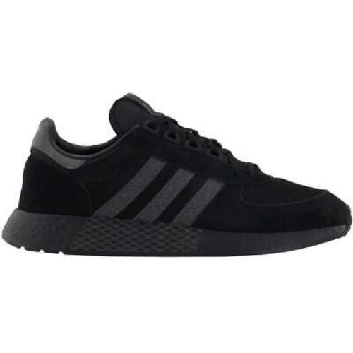 Adidas EF0321 Marathon Tech Lace Up Womens Sneakers Shoes Casual - Black