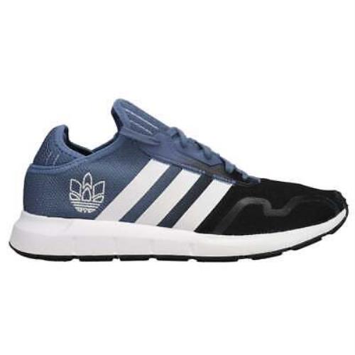 Adidas FZ2635 Swift Run X Mens Sneakers Shoes Casual - Black Blue