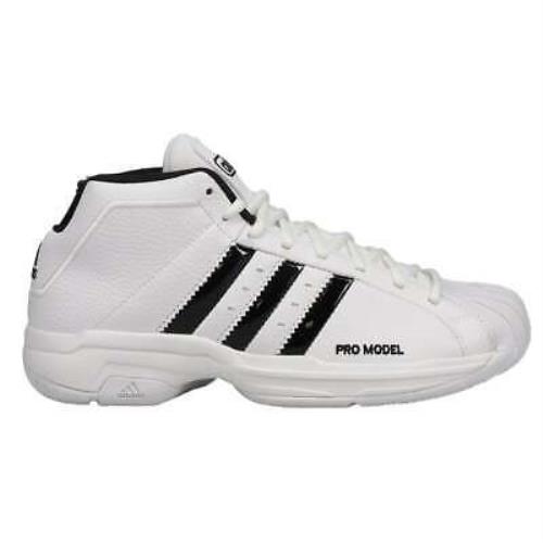 Adidas FW4344 Pro Model 2G Mens Basketball Sneakers Shoes Casual - White