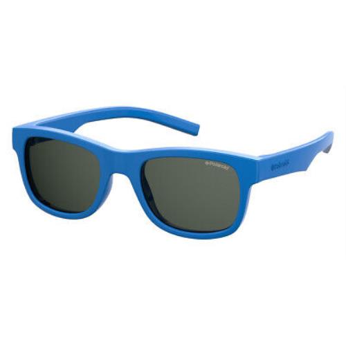 Polaroid sunglasses  - 0PJP Blue Frame, M9 Gray Pz Lens