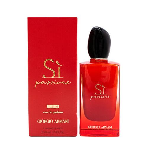 Armani Si Passione Intense by Giorgio Armani 3.4 oz Edp Perfume For Women