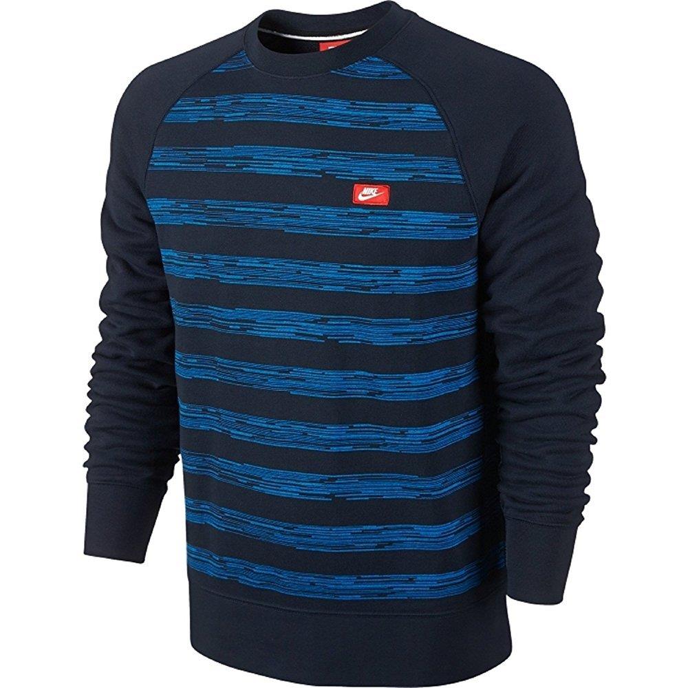 Nike striped crewneck Clearance