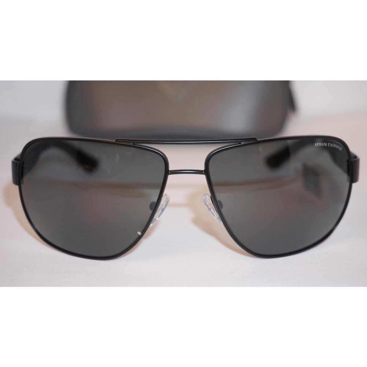 Armani Exchange Sunglasses Aviator Black Black AX2012S 606381 62 14 125