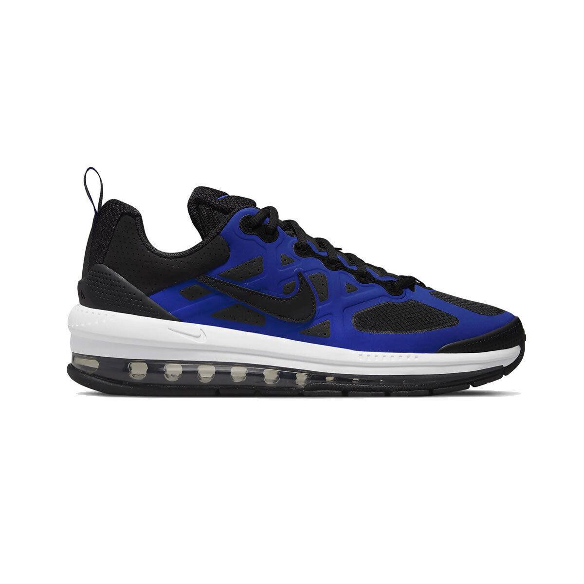 Nike Mens Air Max Genome Running Shoes DC9410 401 - RACER BLUE BLACK WHITE