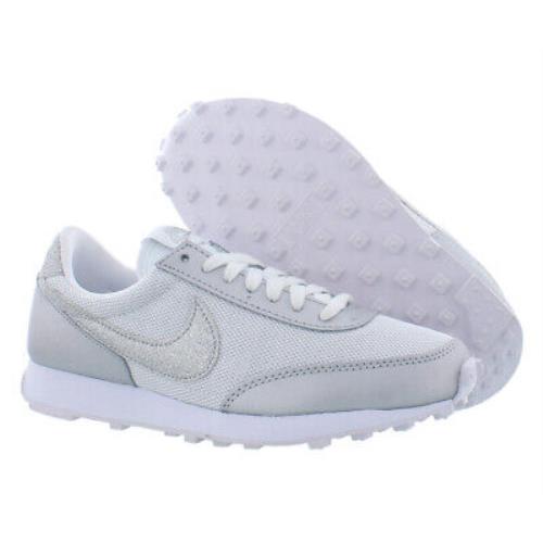 Nike Daybreak Womens Shoes - White/White/Mtlc Silver , White Main