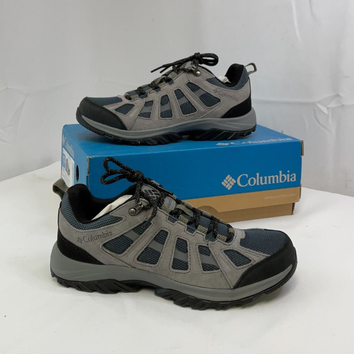 Columbia Redmond Iii Mens Graphite Black Outdoor Hiking Shoes Size 9 BM0167-053