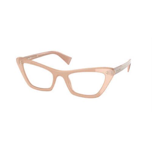 Miu Miu MU03TV-02M1O1 50 Pink Eyeglasses