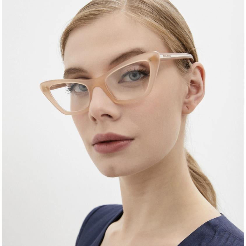 Miu Miu MU03TV-02M1O1 50 Pink Eyeglasses