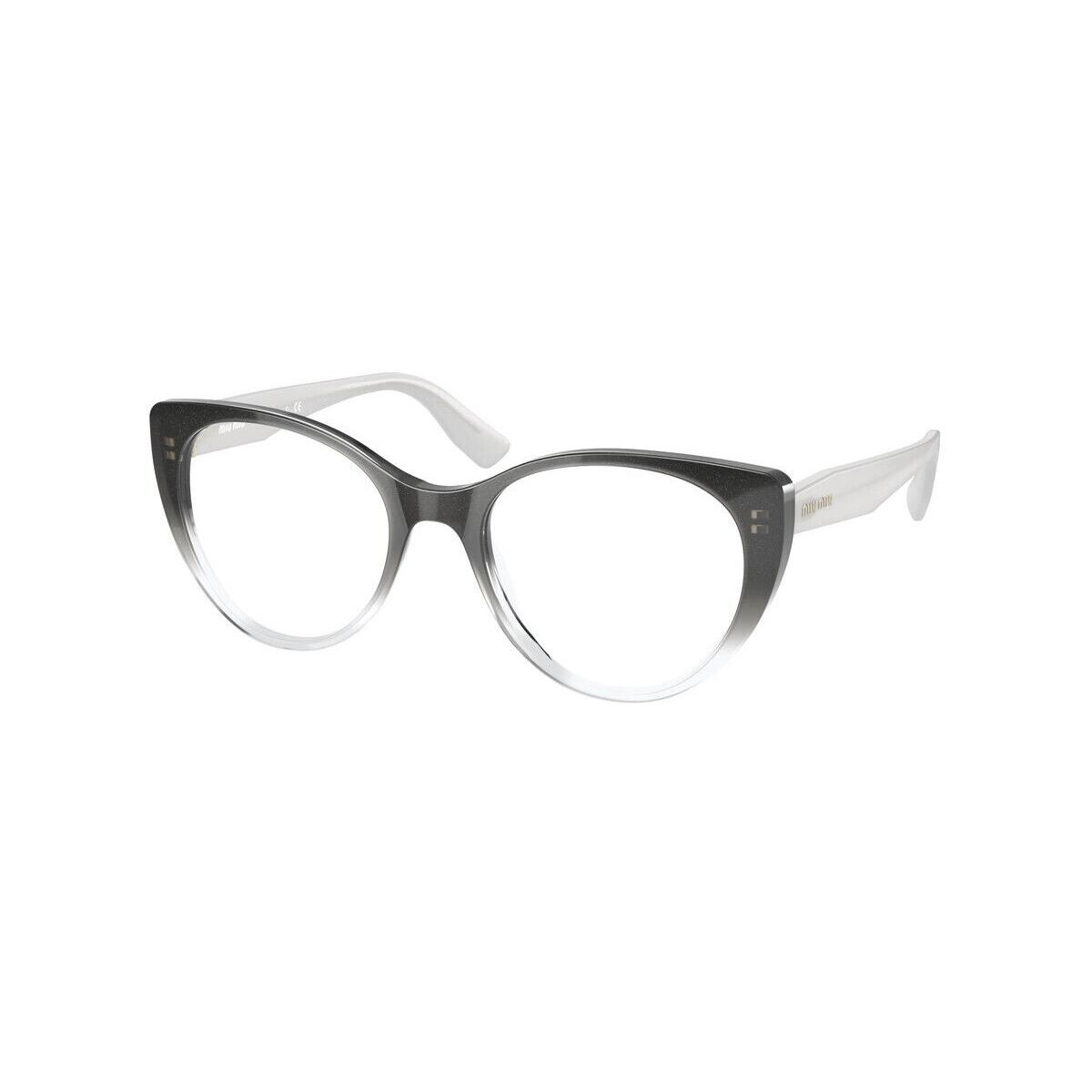 Miu Miu MU06TV-1141O1-48 Gray Clear Eyeglasses