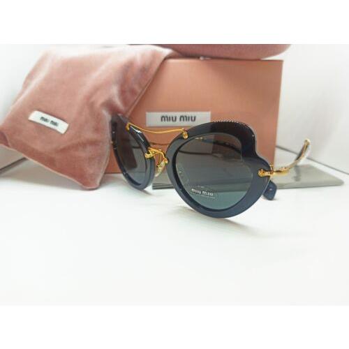 Miu Miu sunglasses SMU - Black Frame, Gray Lens