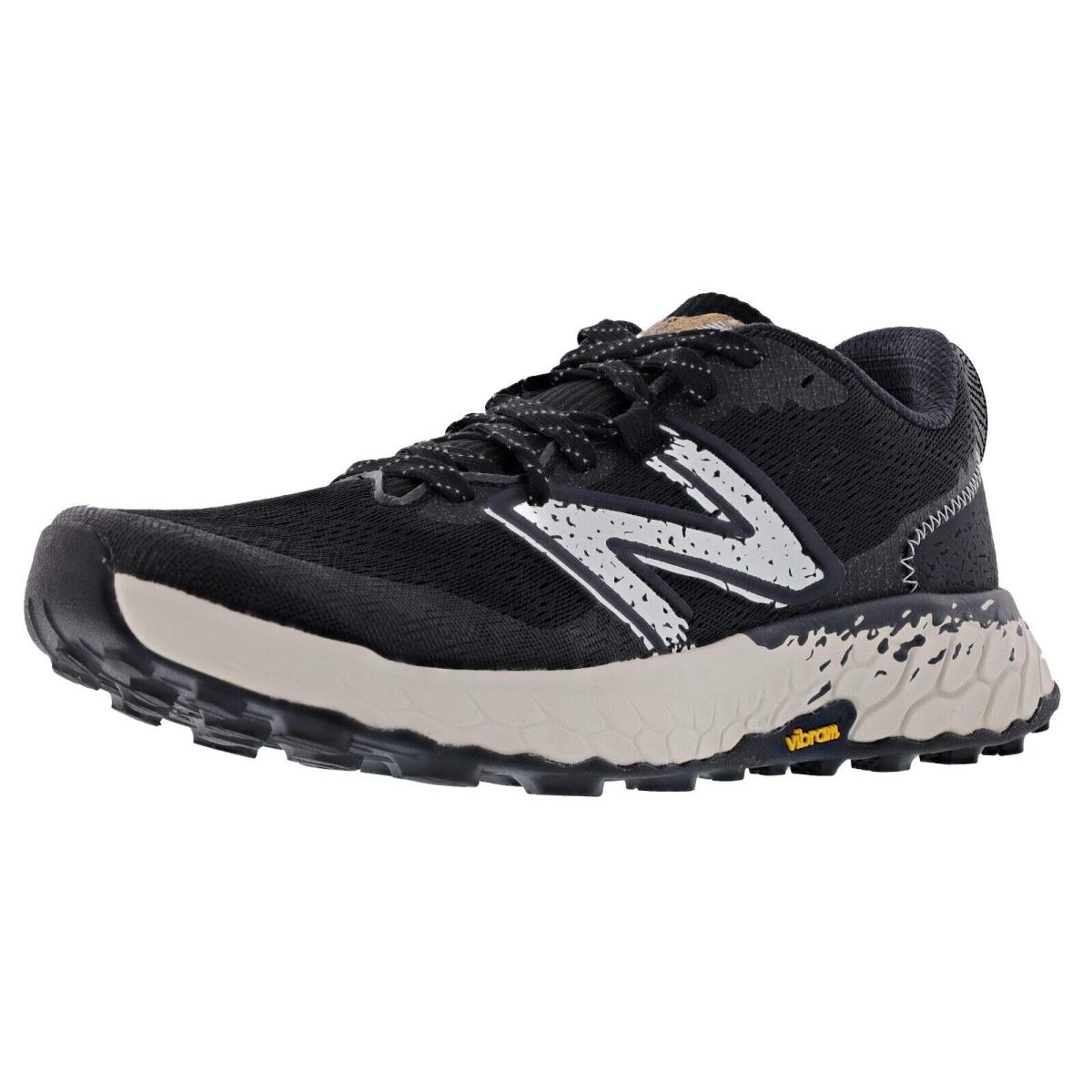 New Balance Men S Fresh Foam Hierro Mthier V7 2E Wide Width Trail Running Shoes BLACK / REFLECTION