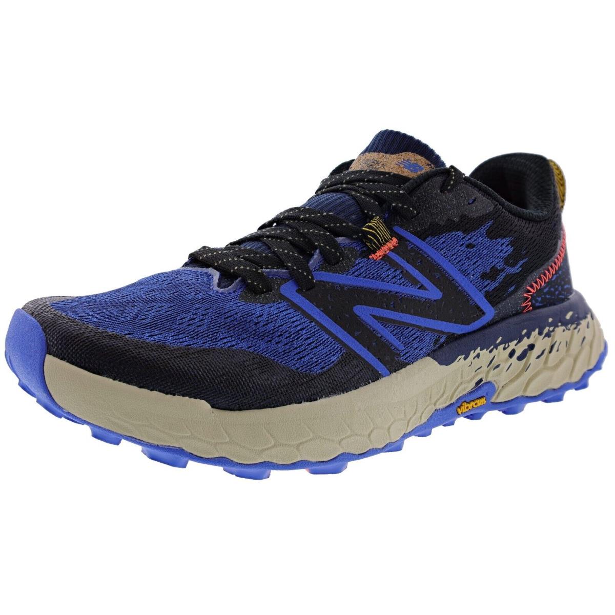 New Balance Men S Fresh Foam Hierro Mthier V7 2E Wide Width Trail Running Shoes NB NAVY / BLACK / BRIGHT LAPIS