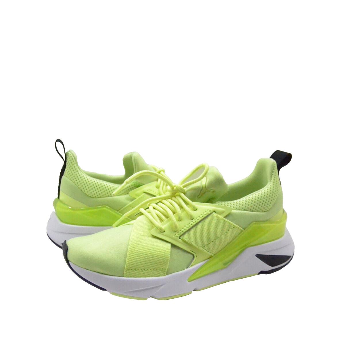 Women`s Shoes Puma Muse X5 Pop Athletic Sneakers 38409802 Fizzy Light / White - Yellow