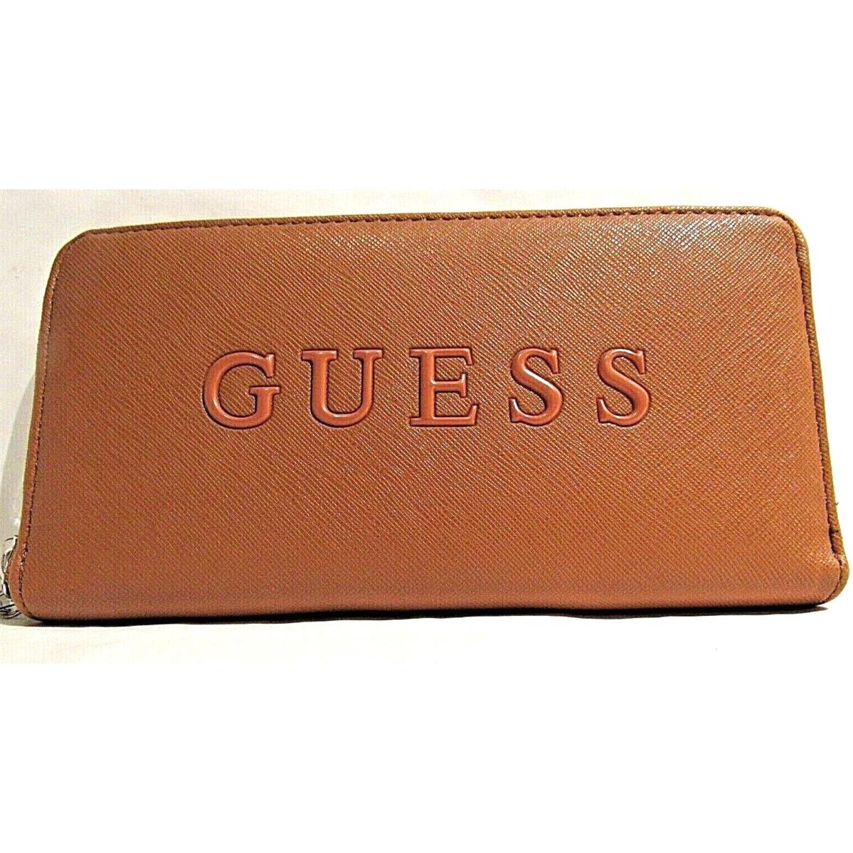 Jaxon Guess Shoulder Bag Wallet in Cognac Free US Shipping