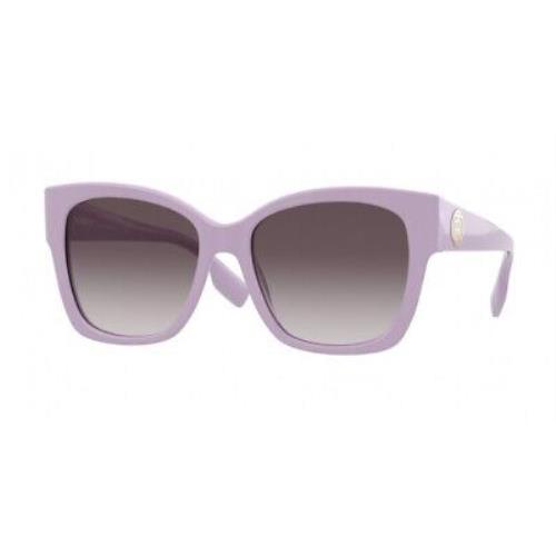 Burberry BE4345-394111 Purple Sunglasses - Purple Frame, Gray Lens