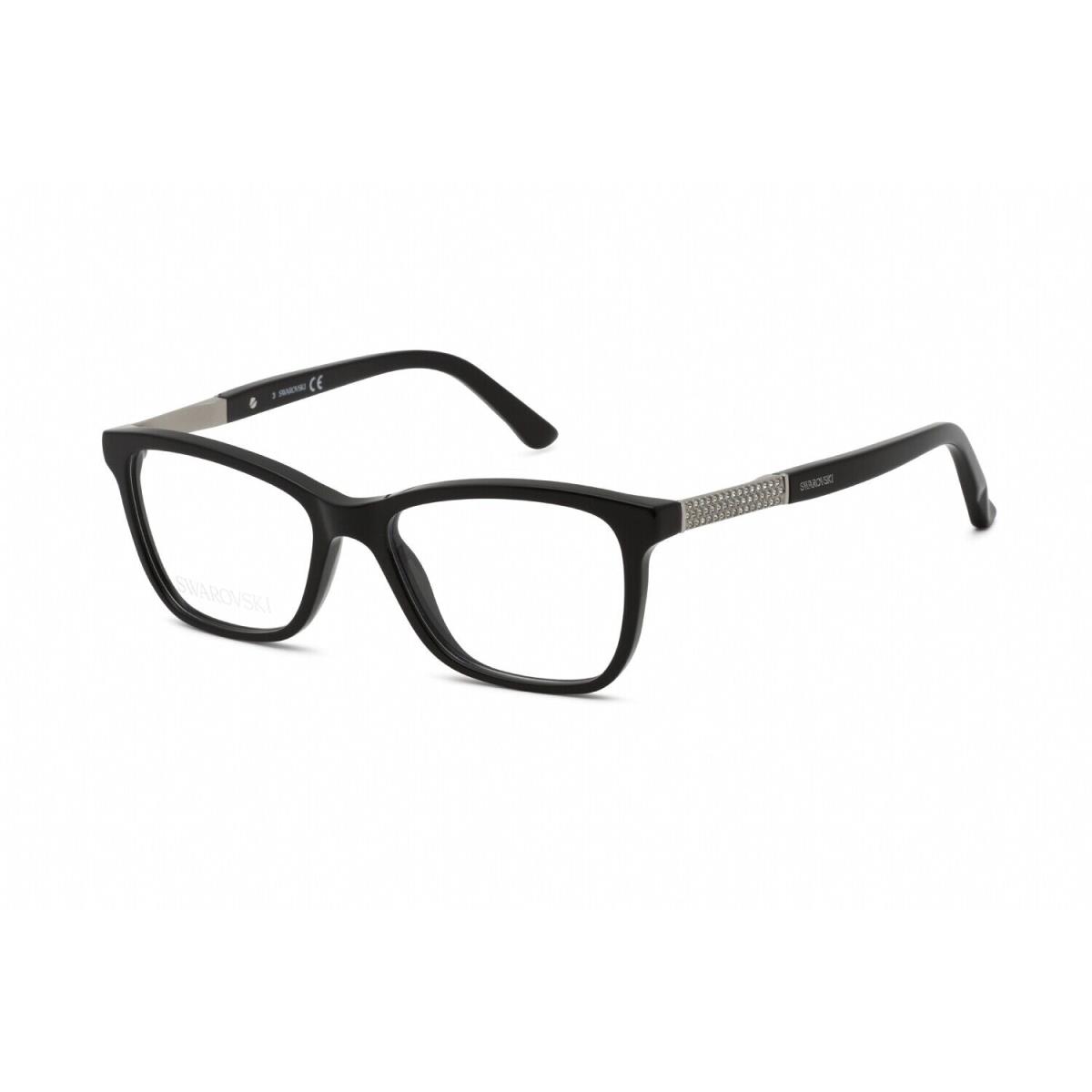 Swarovski SK5117 001 Eyeglasses Shiny Black Frame 51 Mm