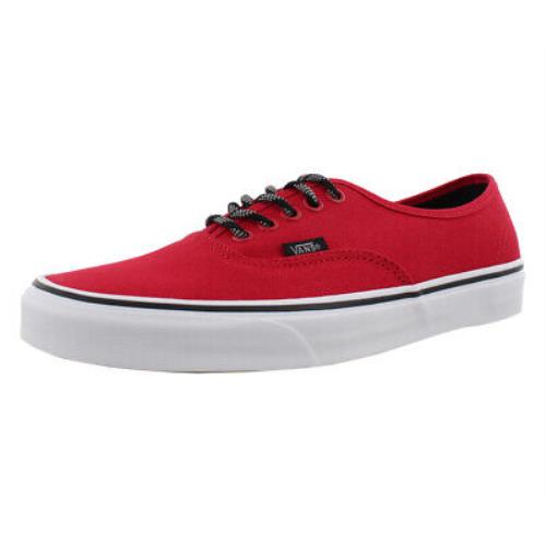Vans Mens Shoes Size 9 Color: Red/black/turn White