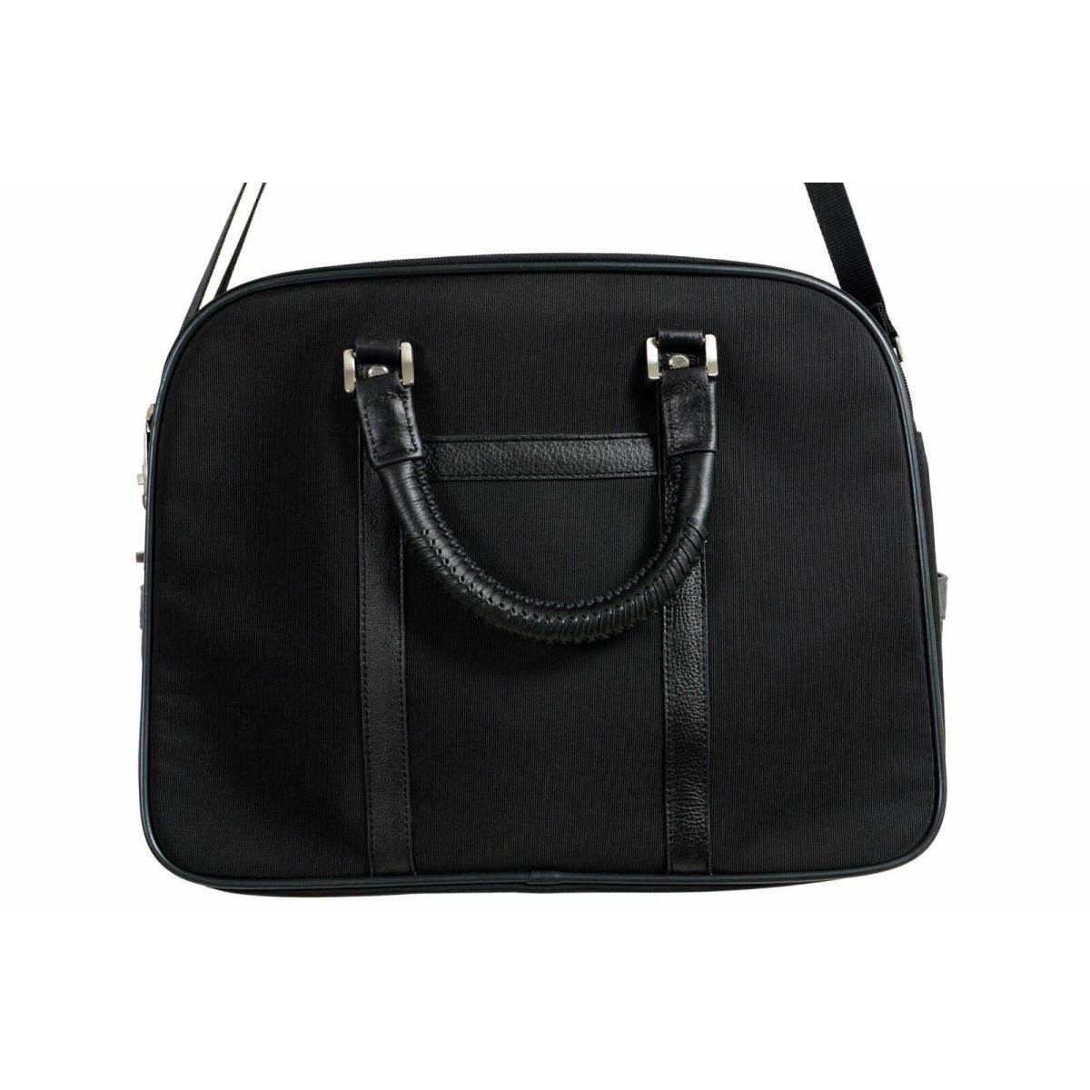 Kenneth Cole Unisex Black Messenger Shoulder Bag