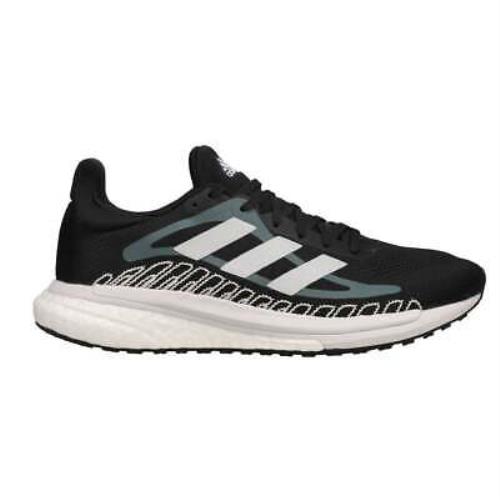 Adidas FW1012 Solar Glide 3 Womens Running Sneakers Shoes - Black