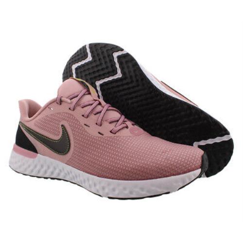 Nike Revolution 5 Ext Womens Shoes - Pink/Black/White , Pink Main
