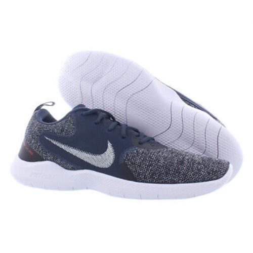 Nike Flex Experience Rn 10 Mens Shoes - Navy/White/Grey , Blue Main