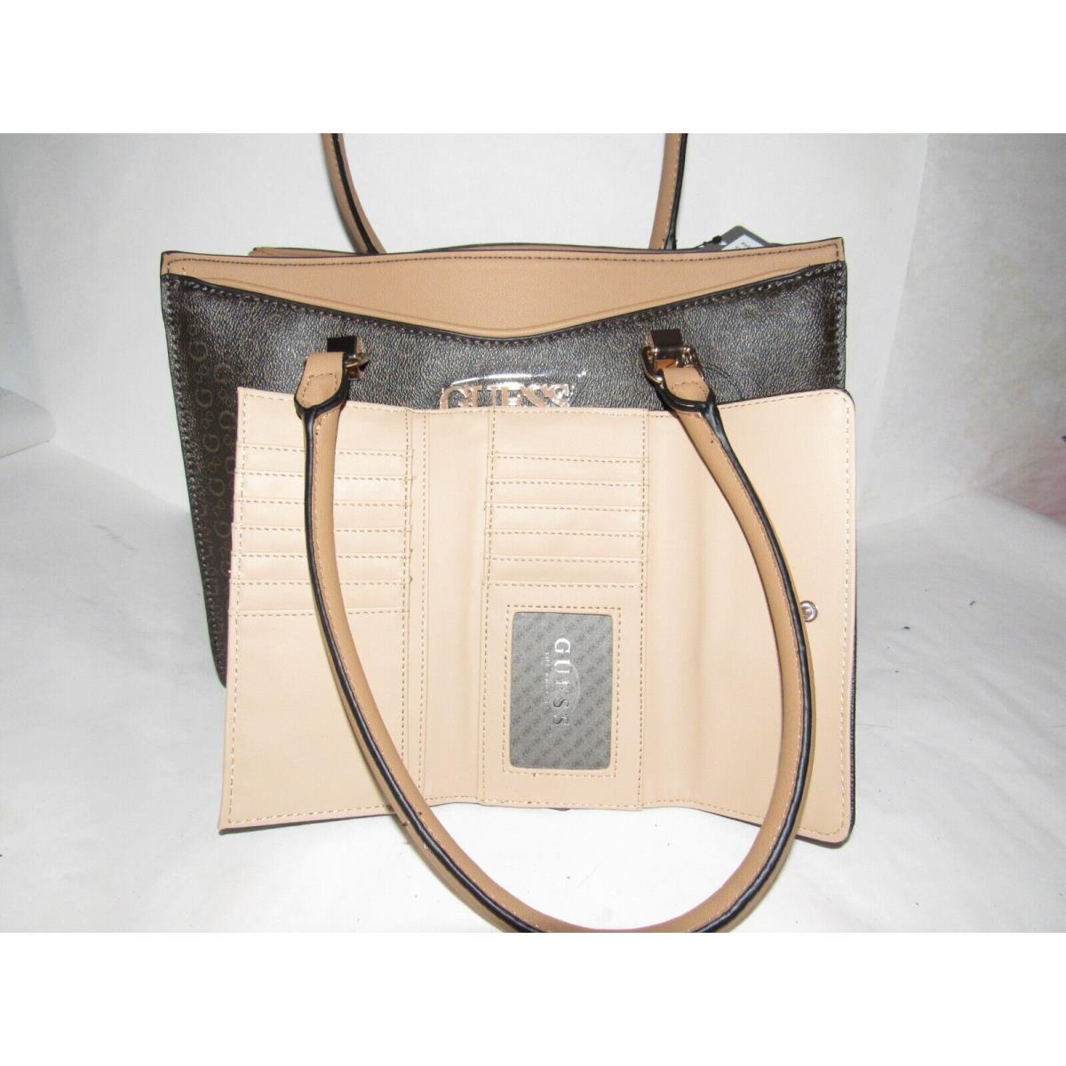 Guess natural multi outlet bag