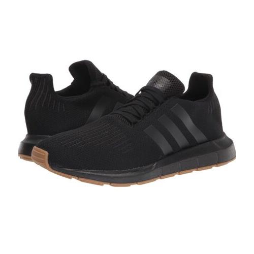 Adidas Swift Run OG Shoes Men`s Size 13 Black Gum Casual Athletic Sneaker DB3603