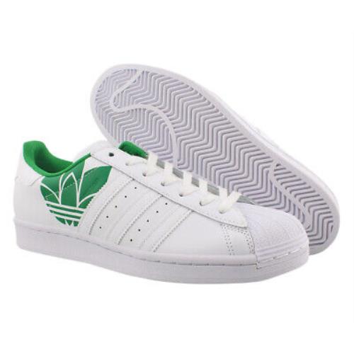 Adidas Superstar Mens Shoes Size 12 Color: White/green