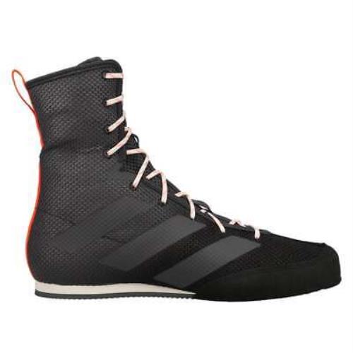 Adidas FV6586 Box Hog 3 Boxing Mens Sneakers Shoes Casual - Black Grey