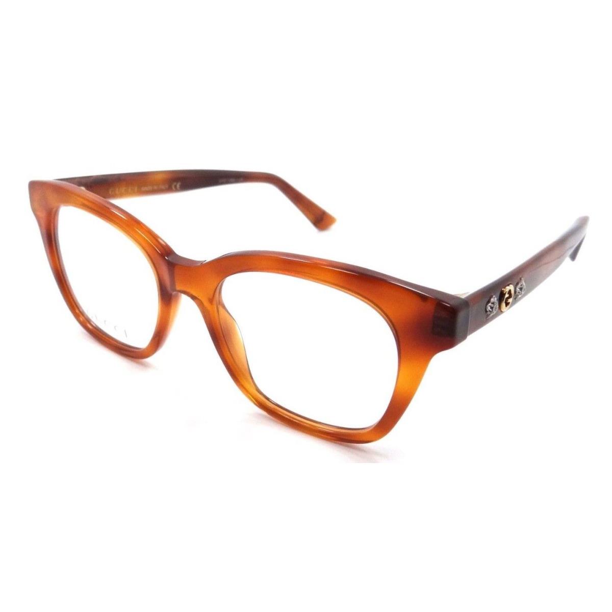 Gucci Eyeglasses Frames GG0349O 003 49-19-145 Havana Made in Italy