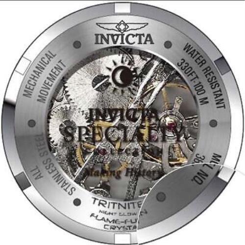Invicta watch Specialty - Green Dial, Gold Band, Black/Green Bezel