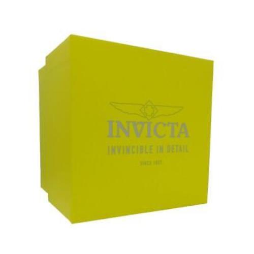 Invicta watch Specialty - Green Dial, Gold Band, Black/Green Bezel