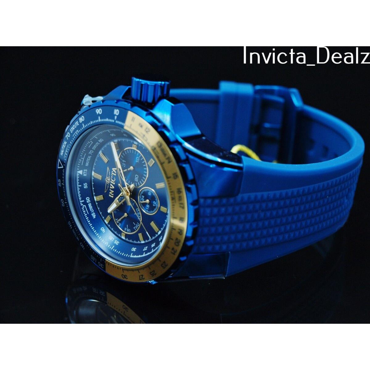 Invicta blue outlet watch