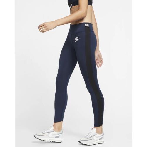 Nike x Sacai Running Tights CD6301-451 Obsidian Blue Women`s Medium M