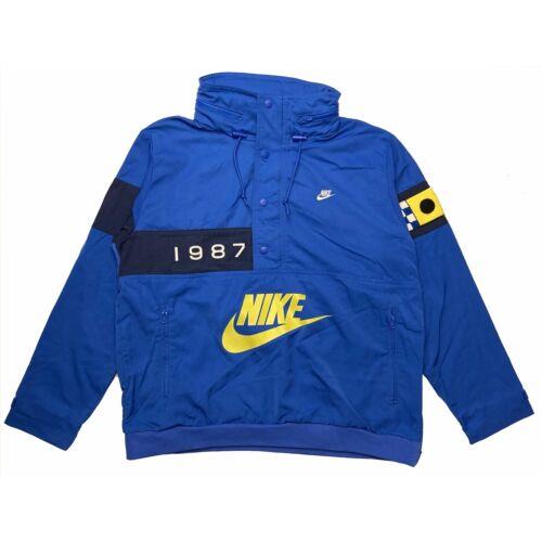 Nike Sportswear Re-issue Walliway Woven Jacket DA0366-480 Blue Men`s XL