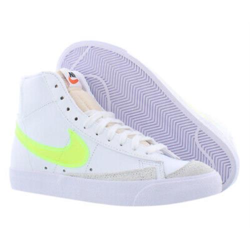 Nike Blazer Mid 77 Ess Womens Shoes Size 6 Color: White/volt