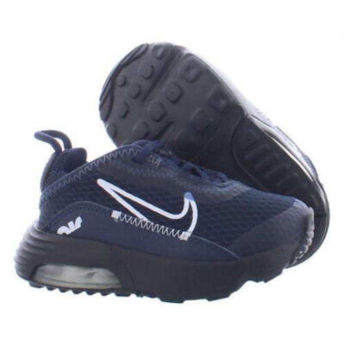 Nike Air Max 2090 Boys Shoes Size 5 Color: Obsidian/white-iron Grey-black