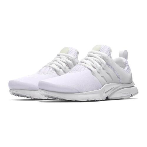 Nike Presto GS Size 7Y Sneaker Shoes 833875 100 Triple White