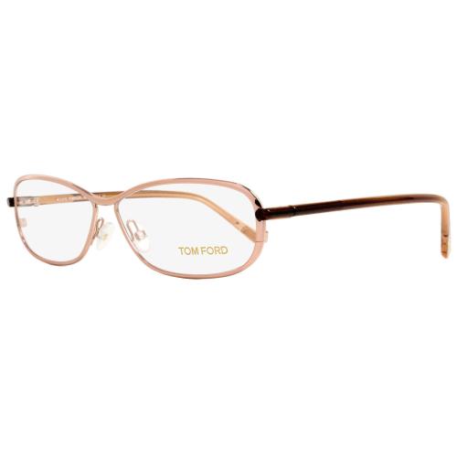 Tom Ford Eyeglasses TF5161 072 Size:56 Peach/rose/brown 5161