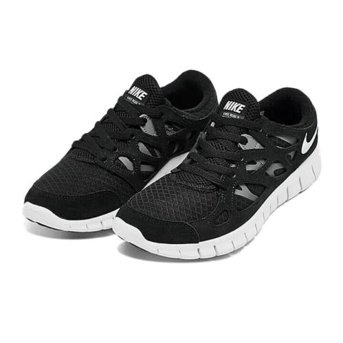 Nike Free Run 2 Womens Size 11 Sneaker Shoes DM9057 001 Black White