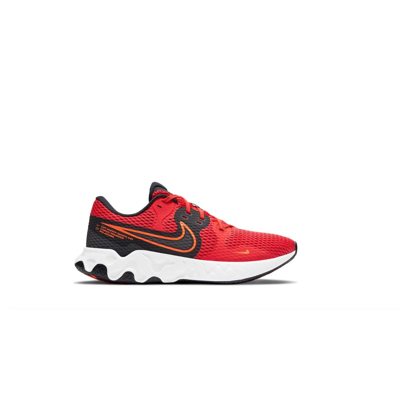 Nike Renew Ride 2 Men`s Running Shoes Chile Red/dk Smoke Gre CU3507-600 Size 12