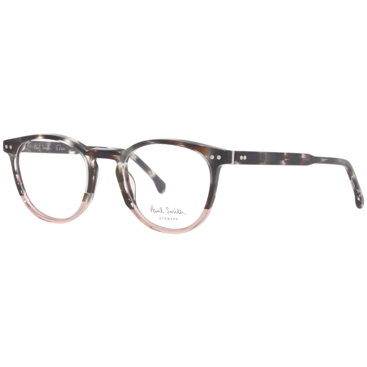 Paul Smith Eden PSOP058 04 Eyeglasses Frame Havana Full Rim Oval Shape 50mm