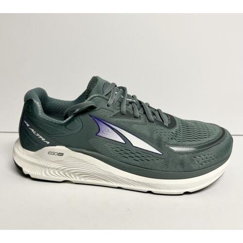 Altra Womens Paradigm 6 Running Shoes Gray Size 12 M